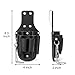 Tool Pouch, Electrician Tool Pouch, 7 Pockets Electrician Holster for Tool Organization, Tape Chain, Quickly Attach and Release from Tool Belts.