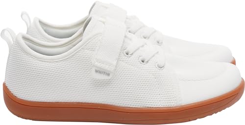 Image of WHITIN Kid Barefoot School Shoes | Boys /Girls Wide Toe Box Sneakers W8K6
