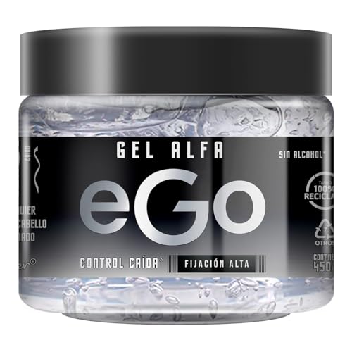 Fijadores Y Modeladores, Drugstore Ego For Men Black Gel Tarro con 450ml