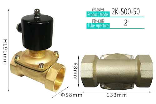 Électrovanne eau 220V DN25 pour éviter la surchauffe des circuits - 6