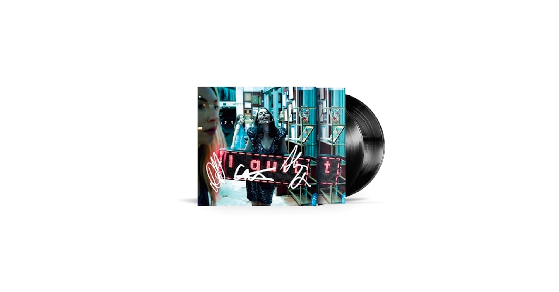洋楽 HAIM I quit Black Vinyl Amazon.com: I Quit - Autographed Black Vinyl: CDs & Vinyl