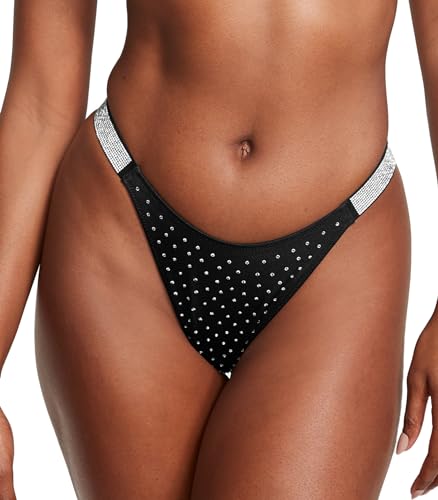 Victoria's Secret Shine Strap Thong Bikini Bottom