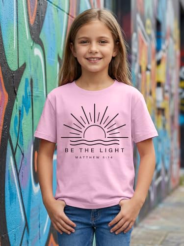Image of Christian Shirts for Girls Faith Over Fear Shirt Religious Tees