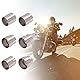iSpchen Motorrad Auspuffrohr adapter Verbindungsstück Rohr Reduzierstück Auspuff adapter Universal Edelstahl Auspuffadapter Bandstahl Schellen 54mm auf 51mm Rohrverbinder