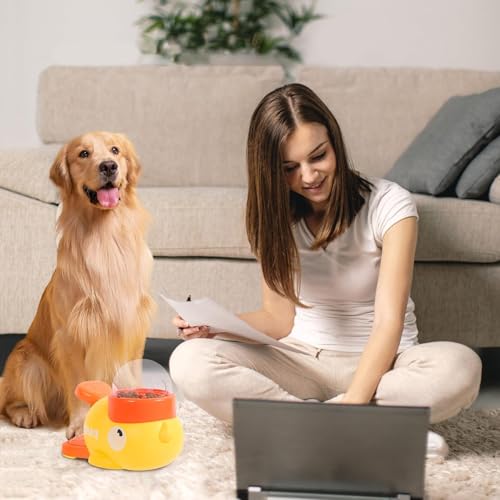 Hundespielzeug in Entenform für Futterspender für Haustiere, Katzen, Hunde, Leckerlis zur Bereicherung und Unterhaltung