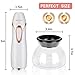 Makeup Brush Cleaner and Dryer Machine with FREE Makeup Cleaner Shampoo Super-Fast Electric Brush Cleaner Machine Automatic Brush Cleaner Spinner Makeup Brush Tools (white)