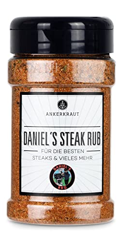 Ankerkraut Daniels Steak Rub, BBQ Gewürz zum Grillen, für Ribeye, Rumpsteak und Rind, Fleisch...