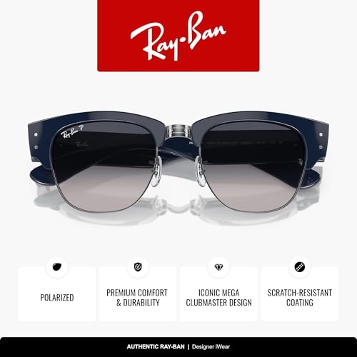 Image of Ray-Ban RB0316S Mega Clubmaster Square Sunglasses for Men for Women