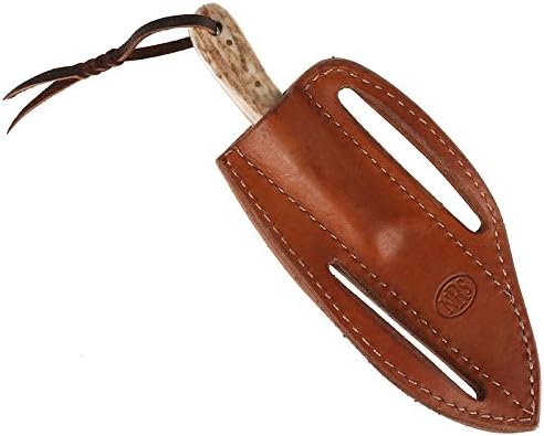 NRS Ranch Knives Cowtown Knife Ogallala w/Plain Sheath Tan