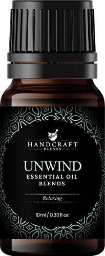 Handcraft Unwind Essential Oil Blend 10 ml â€“ Essential Oils for Diffusers for Home â€“ Relaxing and Calming Essential Oil Blends for Men & Women, with Bergamot, Grapefruit and Ylang Ylang Oils