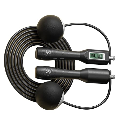 Cuerda de saltar de ejercicio ajustable para el entrenamiento cardiovascular en casa 3