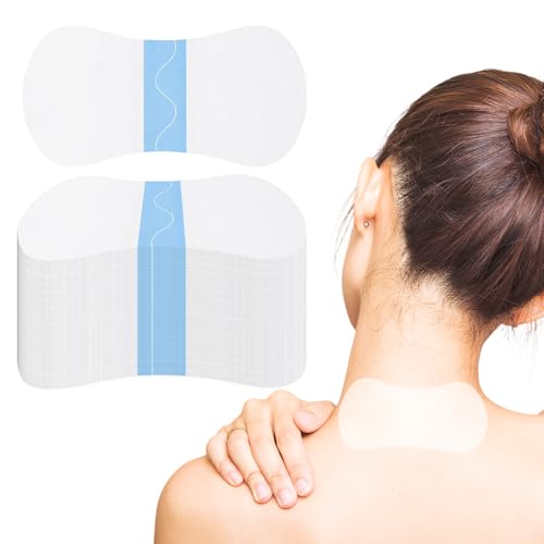 80 Piezas Parches Para Levantar El Cuello Con Efecto Invisible a Prueba De Agua, Adhesivos Para Lifting De Cuello Reafirmante Y De Larga Duración, Para Levantar La Piel Al Instante