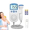 Fetal Heartbeat Doppler Belt Baby Fetal Heartbeat Monitor Bandage for Pregnancy Women Easy to use-H13