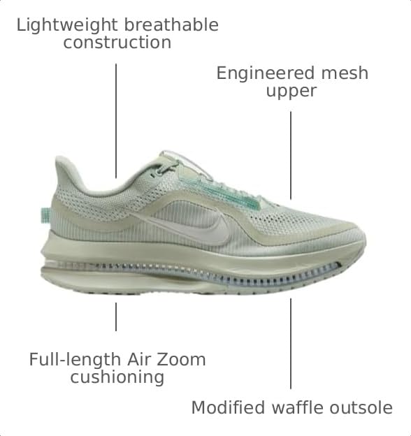 Image of Nike Pegasus Premium Men's Road Running Shoes Color: Jade Horizon /light Army-jade Horizon