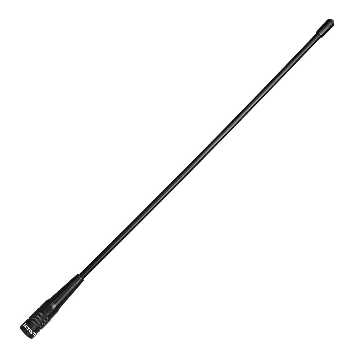 Retevis RHD771 Walkie Talkie Antenna SMA-M Dual Band UHF VHF Compatible with Retevis RT3S RT82 RT83 RT87 RA89 Baofeng UV-3R TYT MD-380 MD-280 Wouxun (1 pcs)