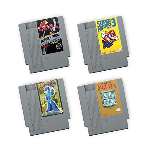 Porta Copos de Acrílico Fitas Nintendo Kit 01