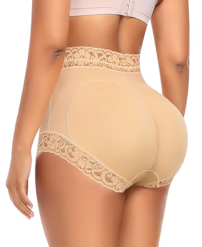 Ganado Butt Lifting Panties Butt Pads Shapewear Padded Underwear for Women Booty Lifter Hip Enhancer Panty