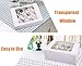 LONGTEAM 6-Set Cupcake Boxes Hold 12 Standard Cupcakes, Food Grade Cupcake Holders Bakery Carrier Boxes with Windows and Inserts for Cupcakes, Muffins and Pastries (White-6 Pack)