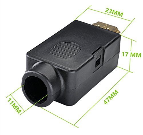 Adaptador HDMI Macho a Terminal de Tornillo sin Soldadura miniatura 2