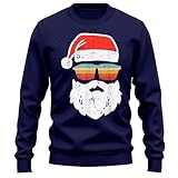 Photo Gallery printbar santa face retro occhiali da sole felpa - ho ho hilarious! unisex holiday humor, perfetta per diffondere allegria e vibrazioni festive!, marina militare, 4xl Photo Gallery printbar santa face retro occhiali da sole felpa - ho ho hilarious! unisex holiday humor, perfetta per diffondere allegria e vibrazioni festive!, marina militare, 4xl
