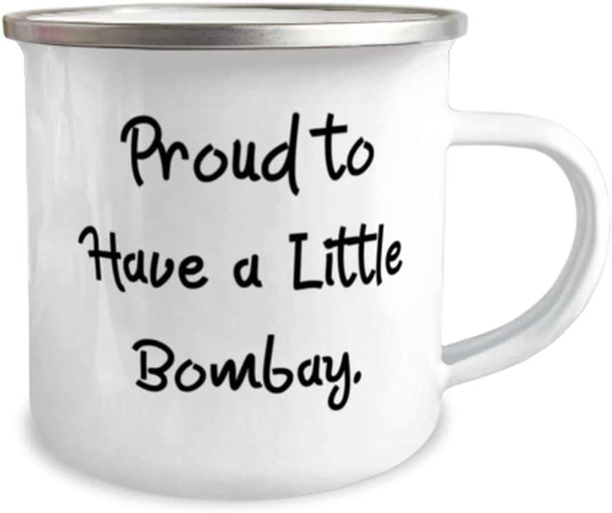 Useful Bombay Cat Gifts, Proud to Have a Little Bombay, Birthday 12oz Camper Mug For Bombay Cat, Cat toys, Catnip, Scratching post, Cat bed, Cat tree, Automatic litter box, Self cleaning litter box, image 2