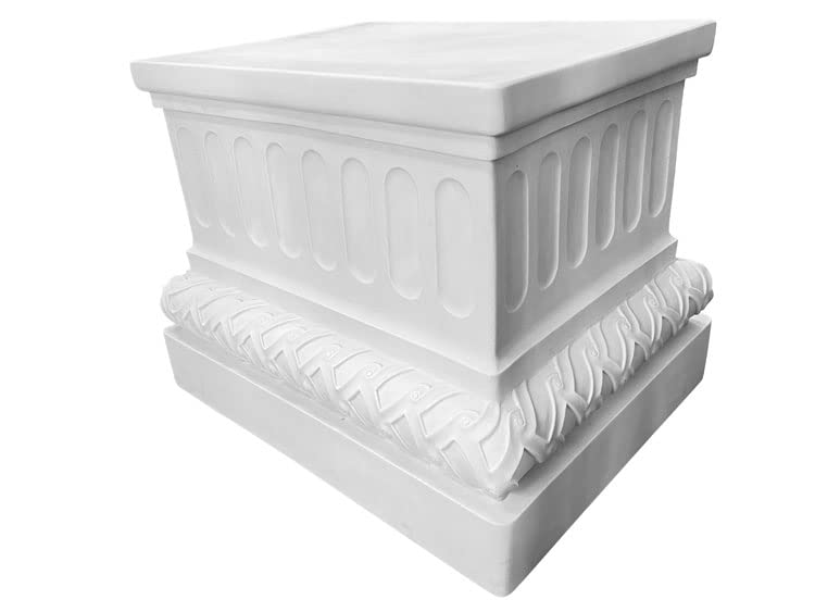 イタリア製 台座 飾り台 レクタングルポール コラム 高さ約52cm