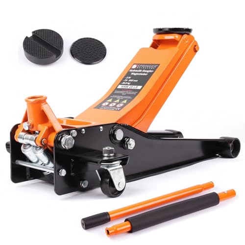 Springer 2,5T Rangierwagenheber HRW 25LS – Quicklift Hydraulik Wagenheber & Autoheber mit Ablage &...