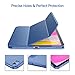 JETech Case for iPad (A16) 11th/10th Generation (2025/2022), Slim Stand Hard Back Shell Cover with Auto Wake/Sleep (Navy)