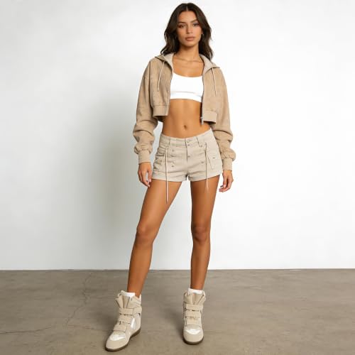 Image of Wedge Sneakers for Women Suede Tennis Shoes Hidden Wedges Round Toe Strappy High Top Sneakers Comfy Casual Walking Shoes