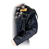 Skórtex REKAWL-L Nicht Flammbarer Ärmel, Schwarz, Uni Größe