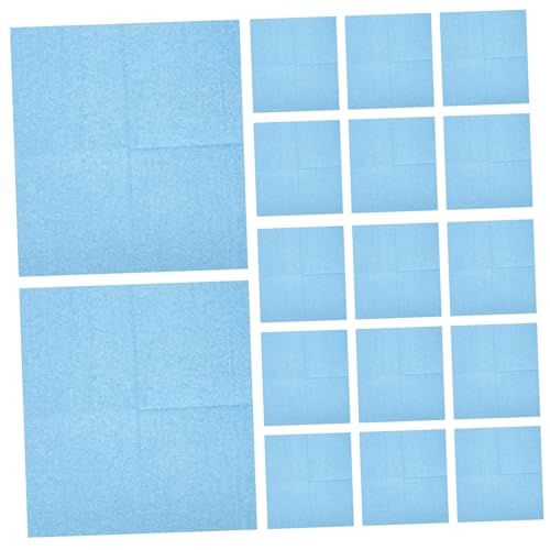 SOLUSTRE 25pcs Nonwoven Car Interior Cleaner Superior Cleaning Power for Dashboard Console Upholstery Quick Absorption Scratch Cars Motorcycles Trucks