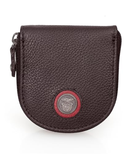 Benfica SL Monedero de Piel (Marrón)