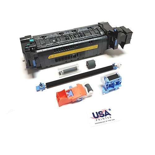 USA Printer L0H24A-MTKv1-USA (L0H24-67901) Maintenance Kit for HP Laserjet M607 M608 M609 M631 M632 M633 with RM2-1256 Fuser, Transfer Roller, Tray 1 J8J70-67903 & 1 Set of J8J70-67904 for Tray 2-6