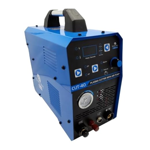 Portable 40A Plasma Cutter with Air Compressor