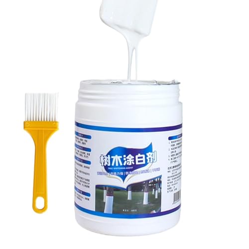 Tree Trunk Protection Paint - 500g Whitewash Sealing Coating for Saplings for Garden Use for Bark Care | Tree Wound Dressing Pai