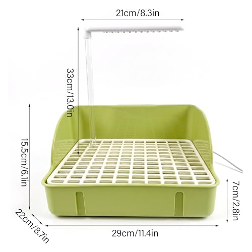 Ducha para pájaros con 26 salidas de agua automáticas y sistema de flujo continuo USB 3