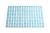 URBN Contemporary Light Sky Blue Iridescent Glass Mosaic Tile for Indoor and Outdoor - Single Sheet (13 inches x 13 inches, 1.15 SQ FT)