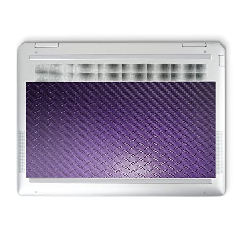 Image of MightySkins Carbon Fiber Skin Compatible with HP Spectre x360 14 inch (2022) Full Wrap Kit - Purple Diamond Plate | Protective, Durable Textured Carbon Fiber Finish | Easy to Apply | Made in The USA