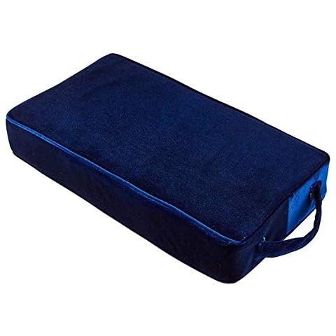 Weiche marineblaue persönliche Gebetskniestütze aus Schaumstoff, leicht zu tragen Cover