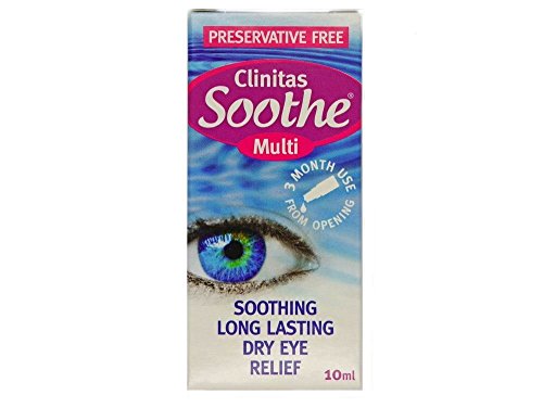 Clinitas Soothe Multi 10ml Dry Eyes - 2 Pack