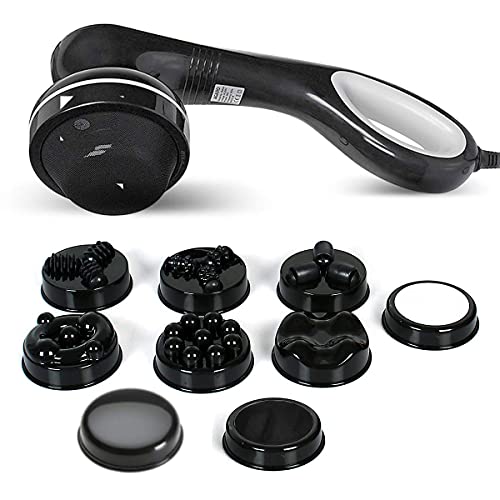 AGARO Relaxo Electric Handheld Full Body Massager with 8 Massage ...