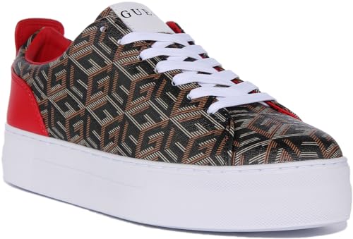 GUESS Women's Gymnastics Shoes Oxford Flat