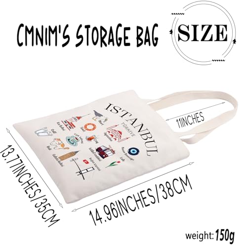 Bolsa Tote de Viaje Istanbul Souvenirs CMNIM miniatura 4