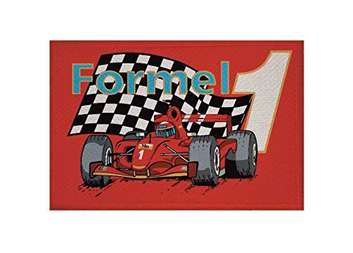 Formel 1 Flaggenpin Rot - Anstecker 15x23mm Mit Butterflyclip