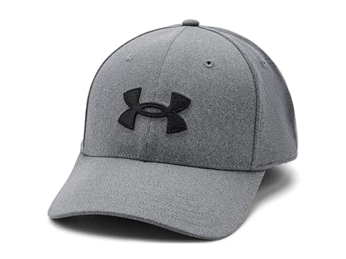 Under Armour Men's Blitzing Low Stretch Fit Cap - Black / / Black - XL/XXL
