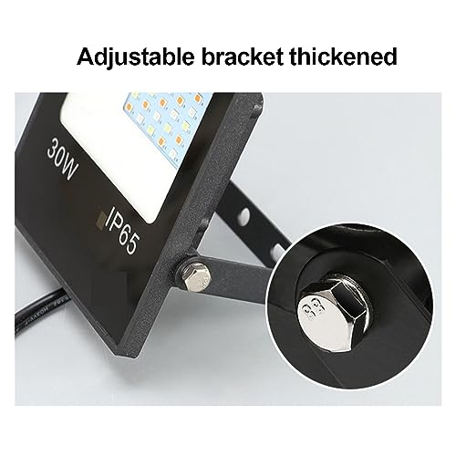 Projecteur LED RGB 30W pour illuminer vos soirées au jardin et créer une ambiance de terrasse unique