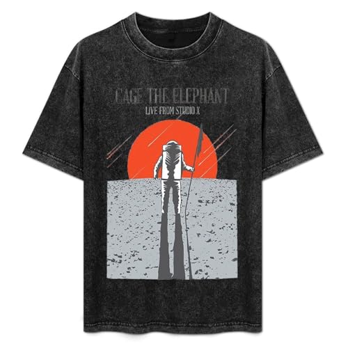 Men Vintage Oversized Short Sleeve Novelty Loose T Shirts Tees Tops