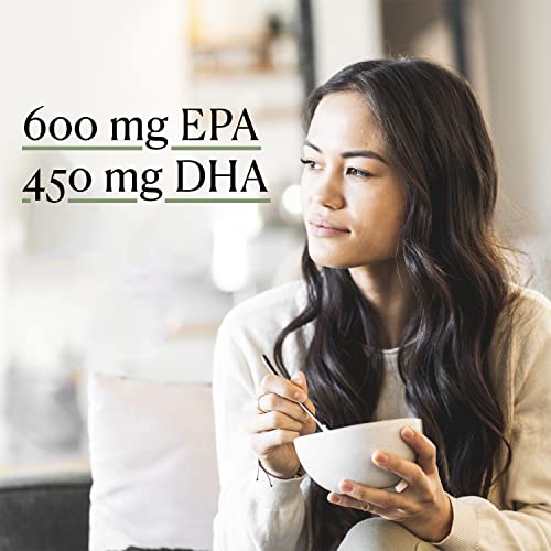 Omega 3 Kapseln hochdosiert | 2000 mg hochwertiges Fischöl 'Golden Omega' aus nachhaltiger Fischerei | 1140 mg Omega 3 Fettsäure | 600 mg EPA & 450 mg DHA ideal isoliert | Apothekenqualität