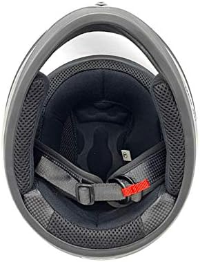 Miniatura 7 de MMG El casco integral para motocicleta DOT Street Legal viene con escudo transparente y protector ahumado de repuesto (MGAH26) (negro mate, mediano)