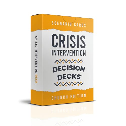 Cartes de scénario d'intervention de crise Decision Decks pour la pensée critique et résolution